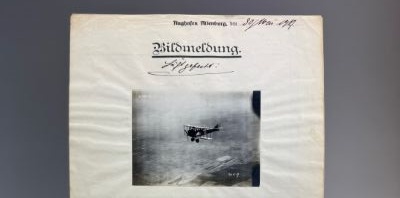 Luftkampf Bildmeldung Luftgefecht1917