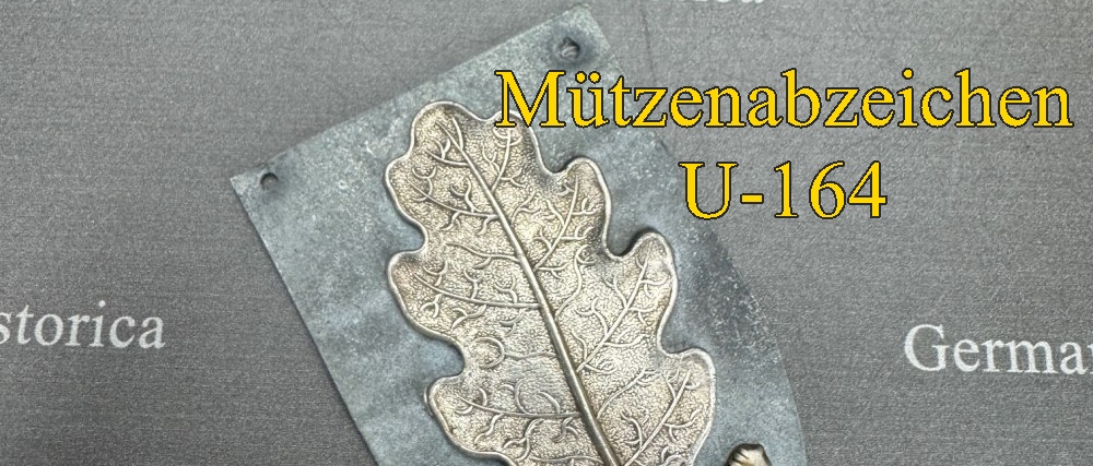 U-Boot Mützenabzeichen U-164