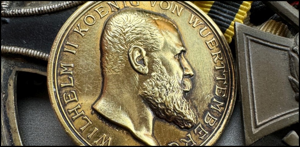 Die Württembergische Militärverdienstmedaille in Gold – Ein historisches Ehrenzeichen
