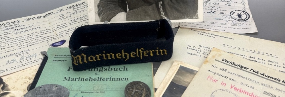 Frauen im Dienst der Kriegsmarine – Marinehelferin Wella Ludwig