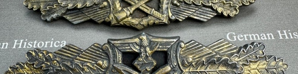 Die Nahkampfspange in Gold – für den Frontsoldaten fast unerreichbar