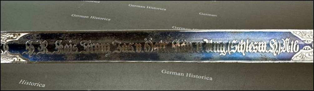Kavallerie-Mannschafts-Extradegen KD 89 – Husaren-Regiment Nr. 16, Schleswig